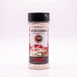 Peppermint Shake 5.5 oz Holiday Limited Edition by Igotchu Seasonings