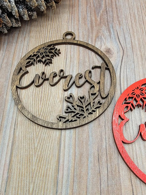 Personalized Christmas Ornaments by EverLee Creations, Southern home decor detail photo 4