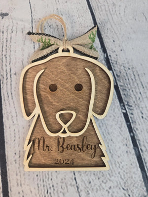 Personalized Pet Ornament by EverLee Creations, Southern home decor detail photo 2