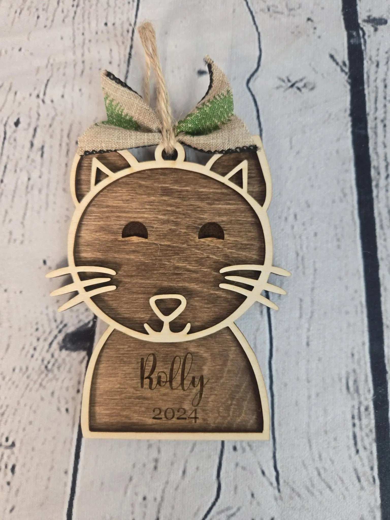 Personalized Pet Ornament by EverLee Creations, Southern home decor detail photo 3