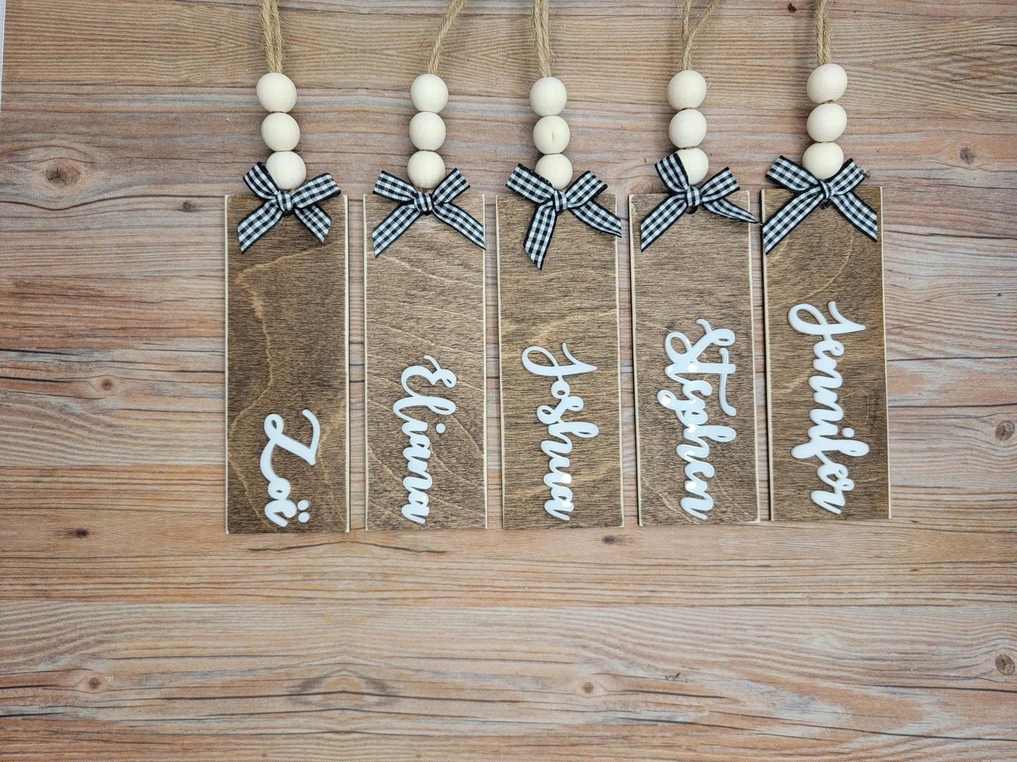 Personalized Stocking Tag by EverLee Creations, gift tags & labels detail photo 2