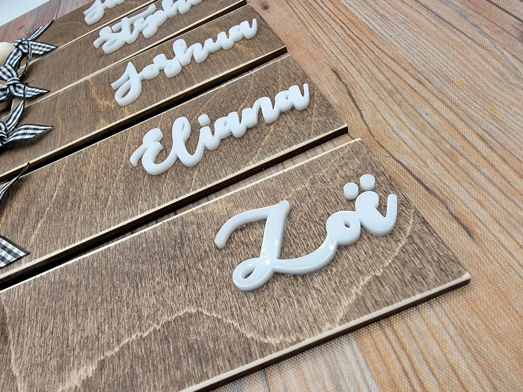 Personalized Stocking Tag by EverLee Creations, ornament detail photo 3