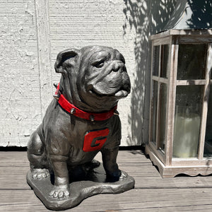 Georgia Bulldogs Pewter Finish UGA Mascot Statue by College Bronze