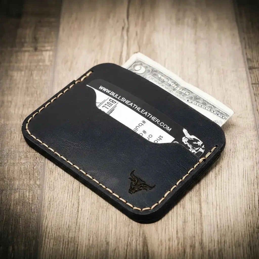 Pflugerville Card Wallet by Bull Sheath Leather, paper gift detail photo 15