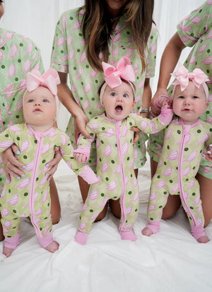 Pickleball - Bamboo Sleeper by KenzKustomz, children's boutique clothing detail photo 5