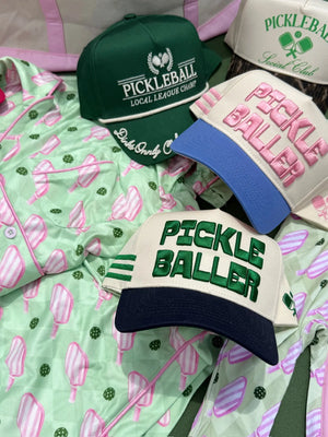 Pickleball - Short Pajama Set by KenzKustomz, Southern food gift detail photo 3