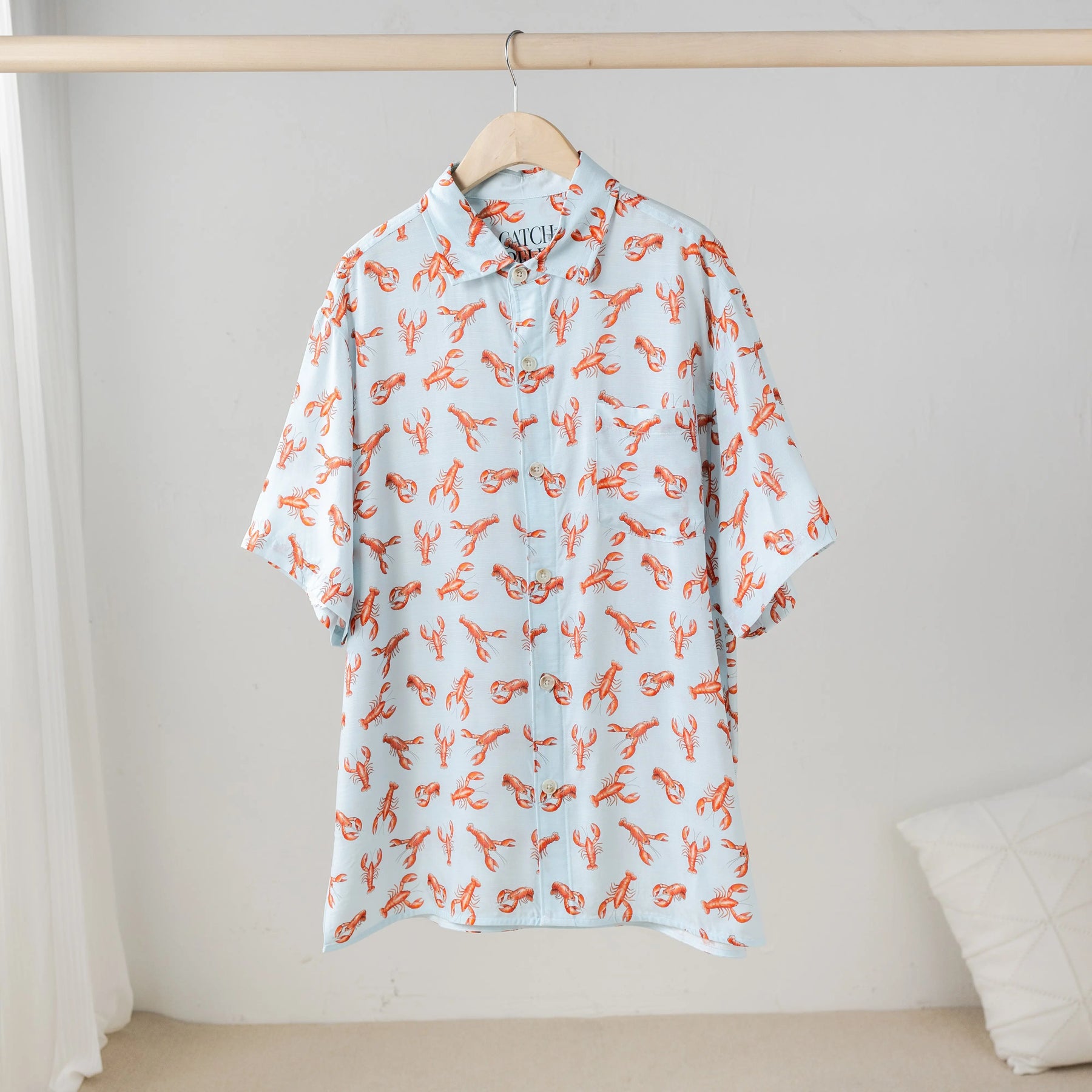 Pinch & Peel Crawfish Boil Men's Festival Shirt by Nola Tawk, Southern lifestyle apparel main product photo