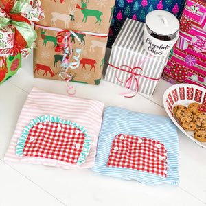 Pink Cookies For Santa Romper by Seven Lantern Lane, Southern lifestyle apparel detail photo 14