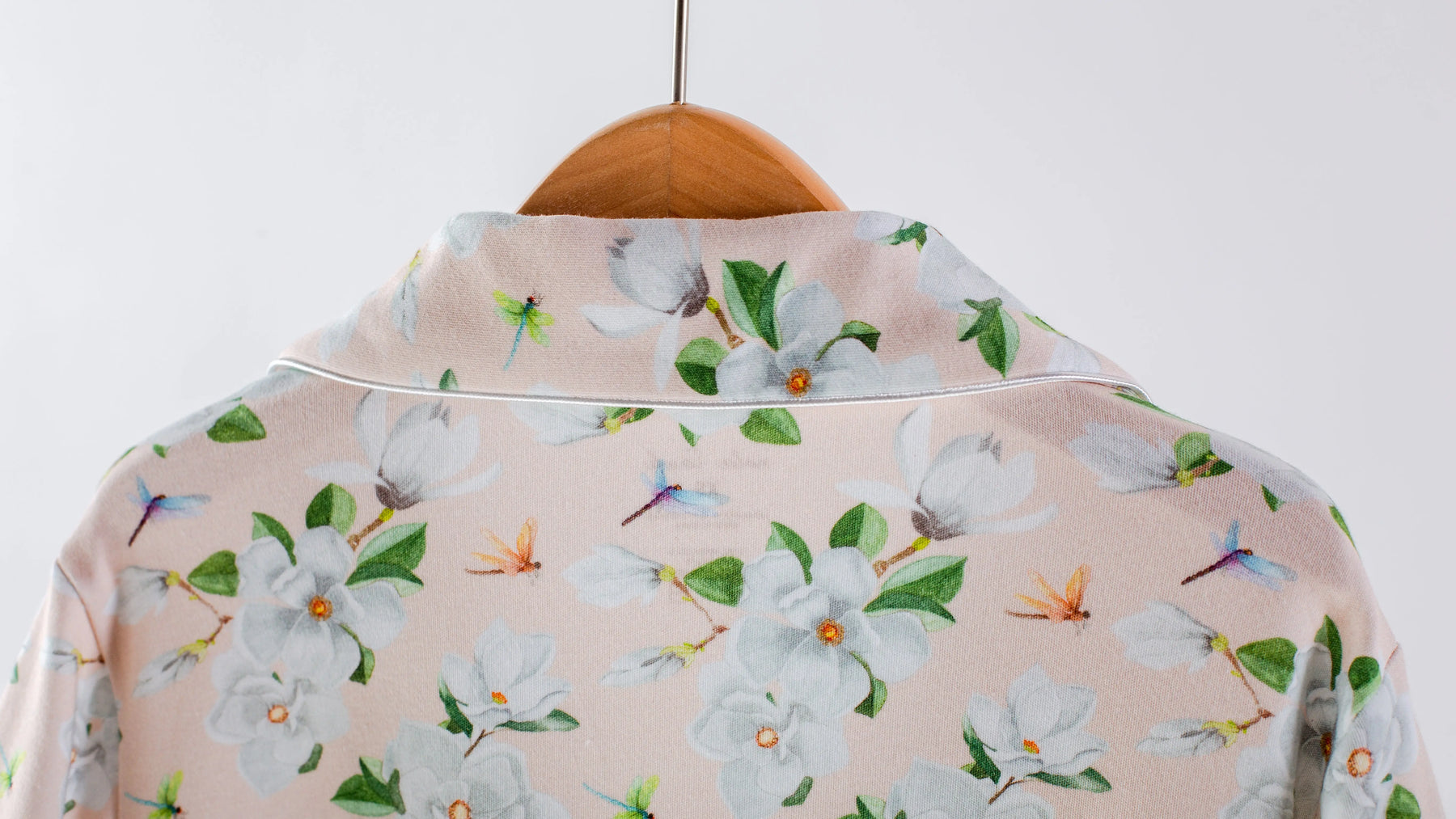 Pink Magnolia Women's Organic Cotton Pajama by Nola Tawk, Southern food gift detail photo 8
