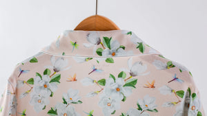 Pink Magnolia Women's Organic Cotton Pajama by Nola Tawk, Southern food gift detail photo 8