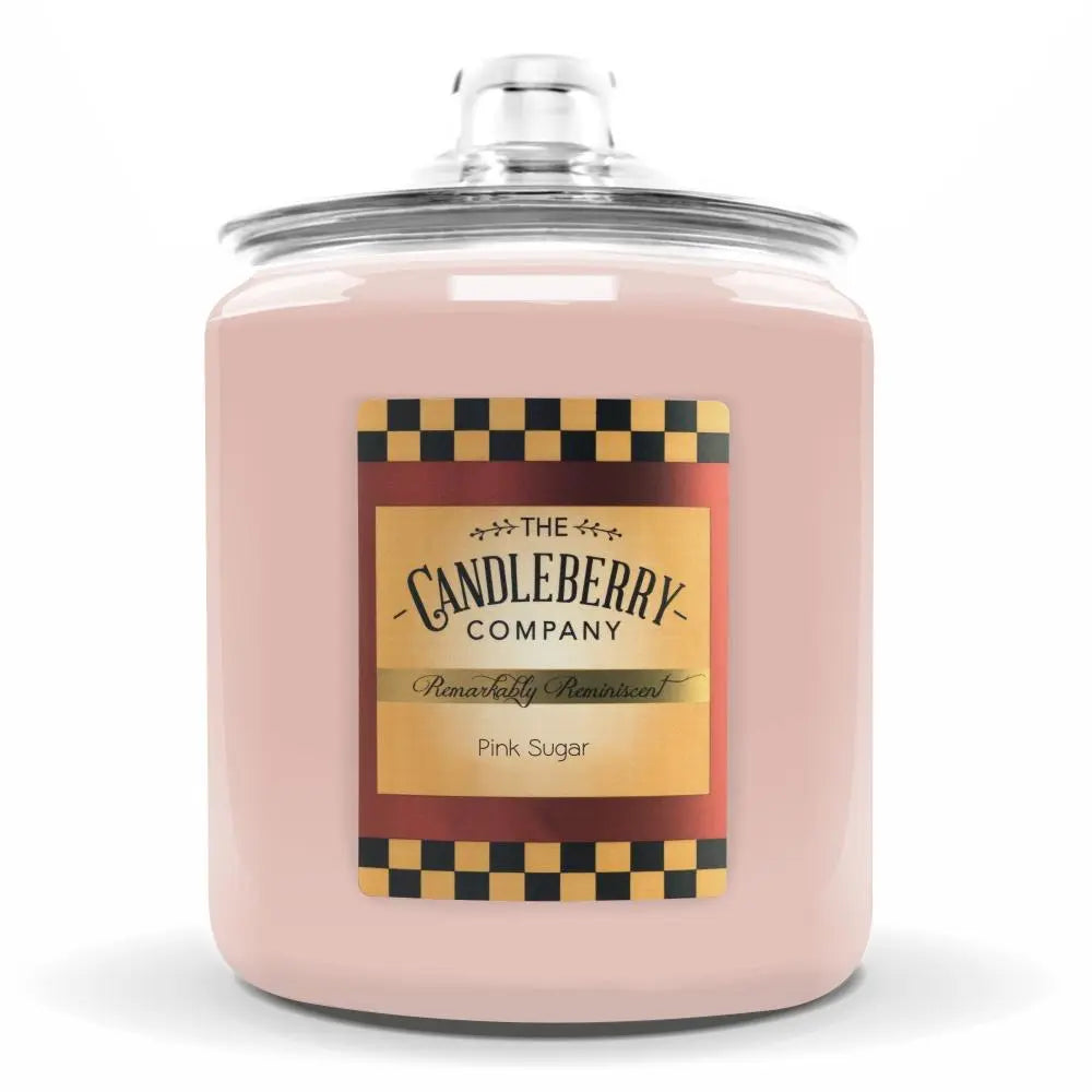 Pink Sugar™, 4 - Wick, Cookie Jar Candle (Collective) by The Candleberry® Candle Company, scented candle main product photo
