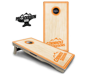 Pinstripe CS Logo Cornhole Boards - Pro Solution Elite Series by Cornhole Solutions, custom cornhole board detail photo 13