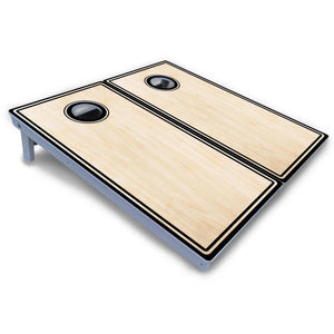 Pinstripe Cornhole Boards - All Weather Series by Cornhole Solutions, custom cornhole board detail photo 5