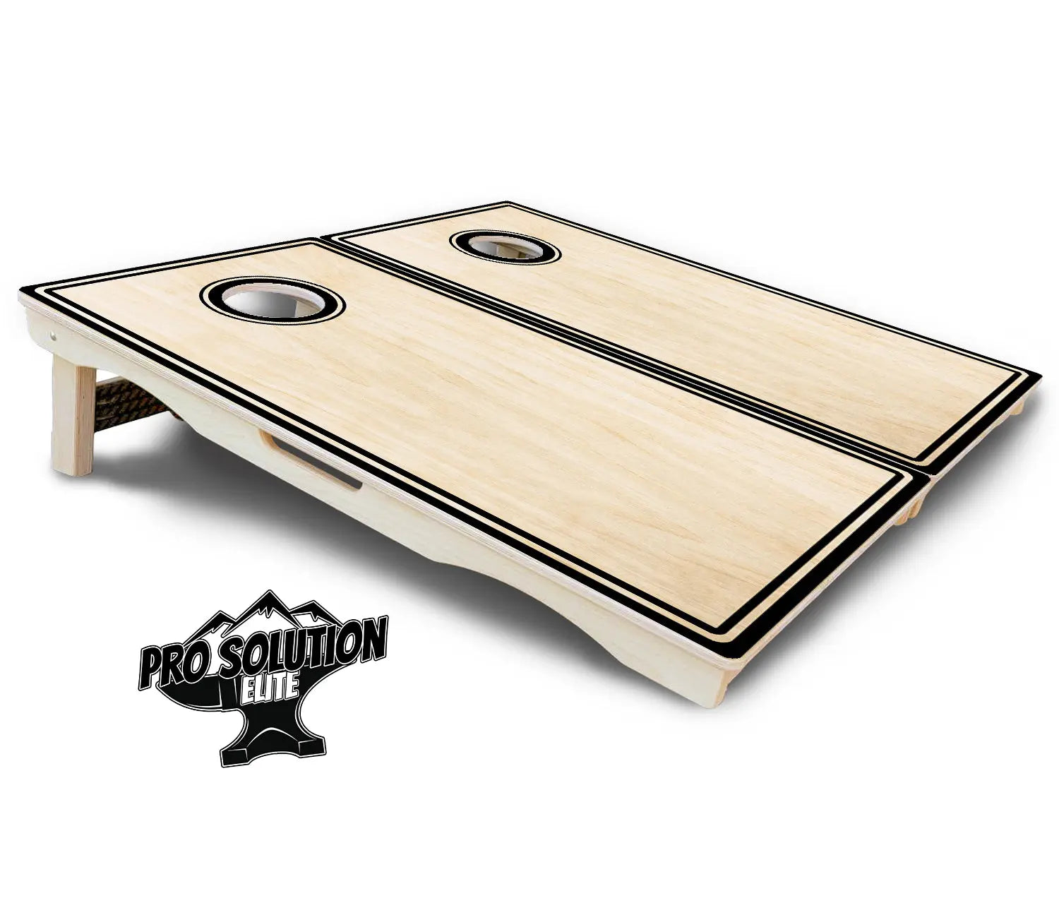 Pinstripe Cornhole Boards - Pro Solution Elite Series by Cornhole Solutions, custom cornhole board detail photo 6