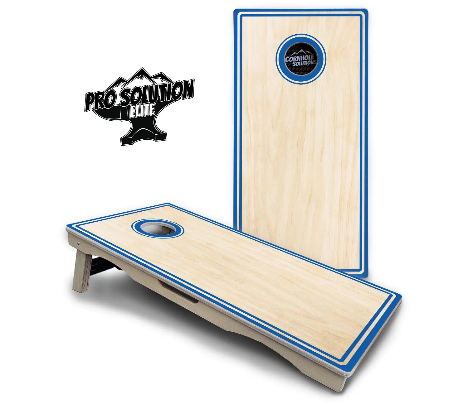 Pinstripe Cornhole Boards - Pro Solution Elite Series by Cornhole Solutions, custom cornhole board detail photo 7