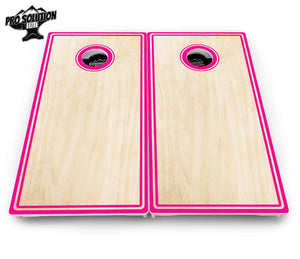 Pinstripe Cornhole Boards - Pro Solution Elite Series by Cornhole Solutions, custom cornhole board detail photo 16