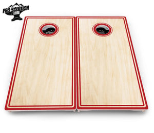 Pinstripe Cornhole Boards - Pro Solution Elite Series by Cornhole Solutions, custom cornhole board detail photo 19