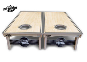 Pinstripe Cornhole Boards - Pro Solution Lite Series by Cornhole Solutions, custom cornhole board detail photo 18