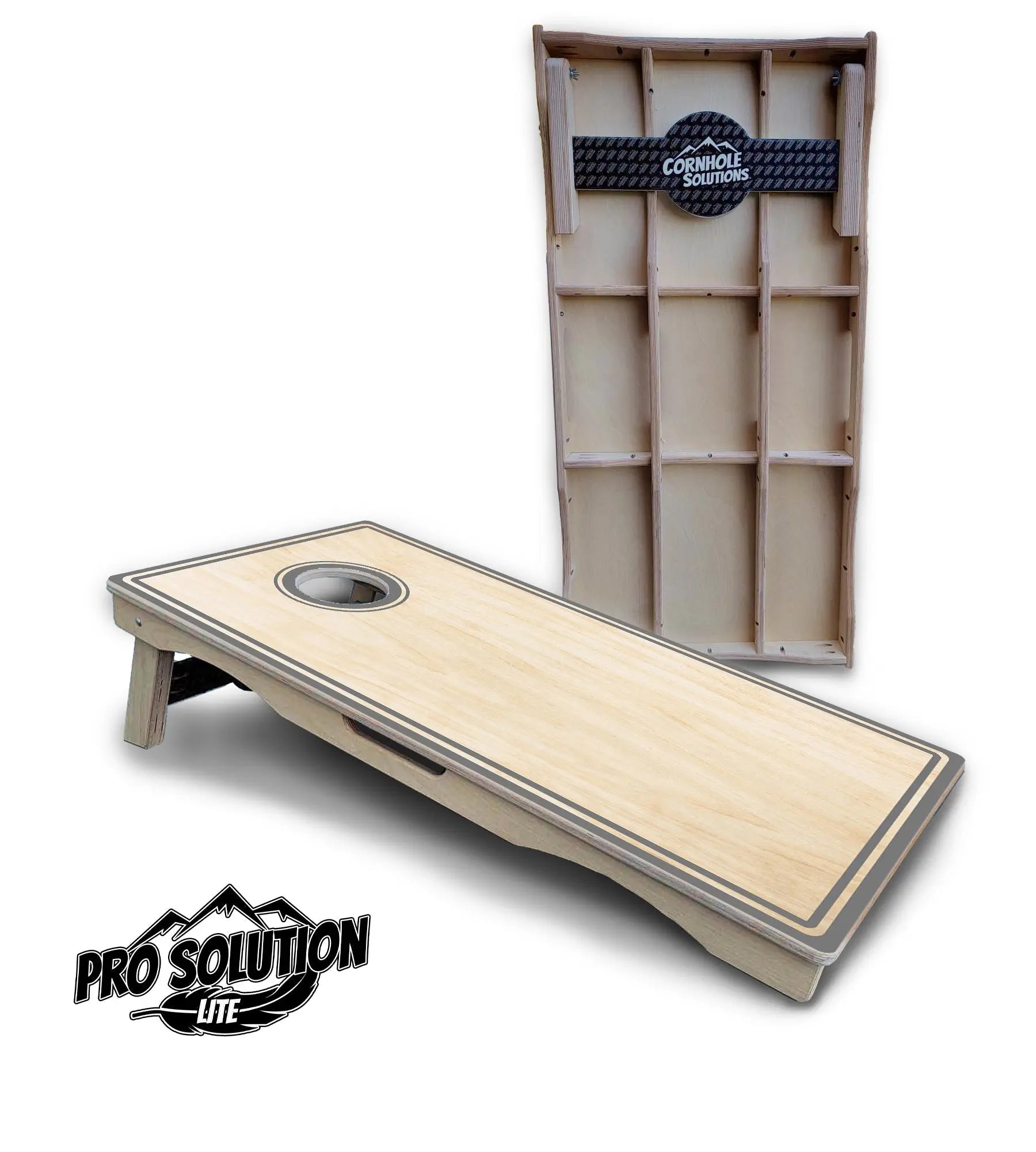 Pinstripe Cornhole Boards - Pro Solution Lite Series by Cornhole Solutions, custom cornhole board detail photo 19
