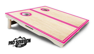 Pinstripe Cornhole Boards - Pro Solution Lite Series by Cornhole Solutions, custom cornhole board detail photo 30