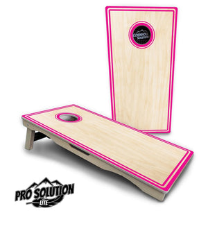 Pinstripe Cornhole Boards - Pro Solution Lite Series by Cornhole Solutions, custom cornhole board detail photo 31