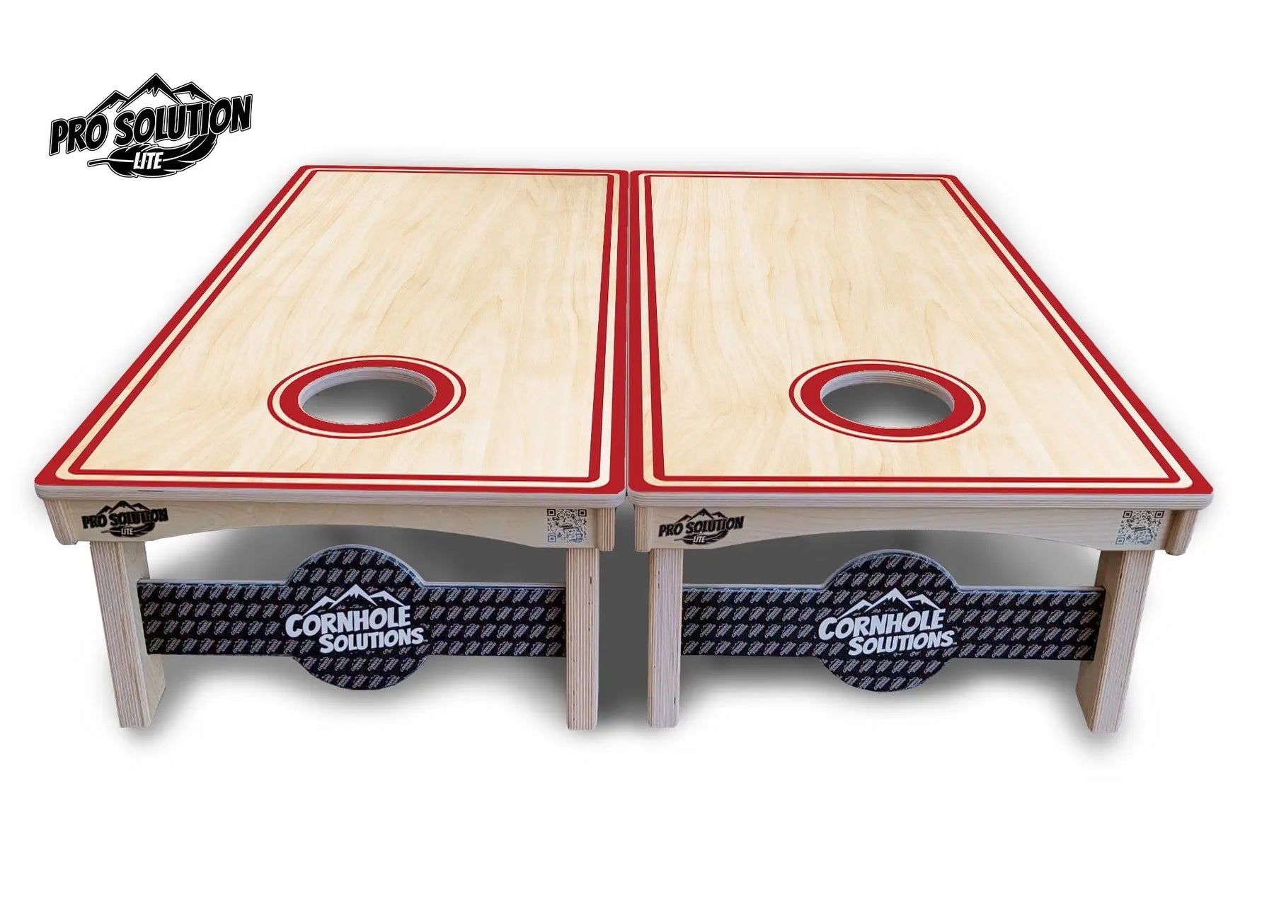 Pinstripe Cornhole Boards - Pro Solution Lite Series by Cornhole Solutions, custom cornhole board detail photo 37