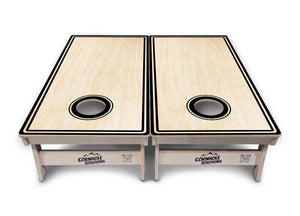 Pinstripe Cornhole Boards - Professional Tournament Series by Cornhole Solutions, custom cornhole board detail photo 4