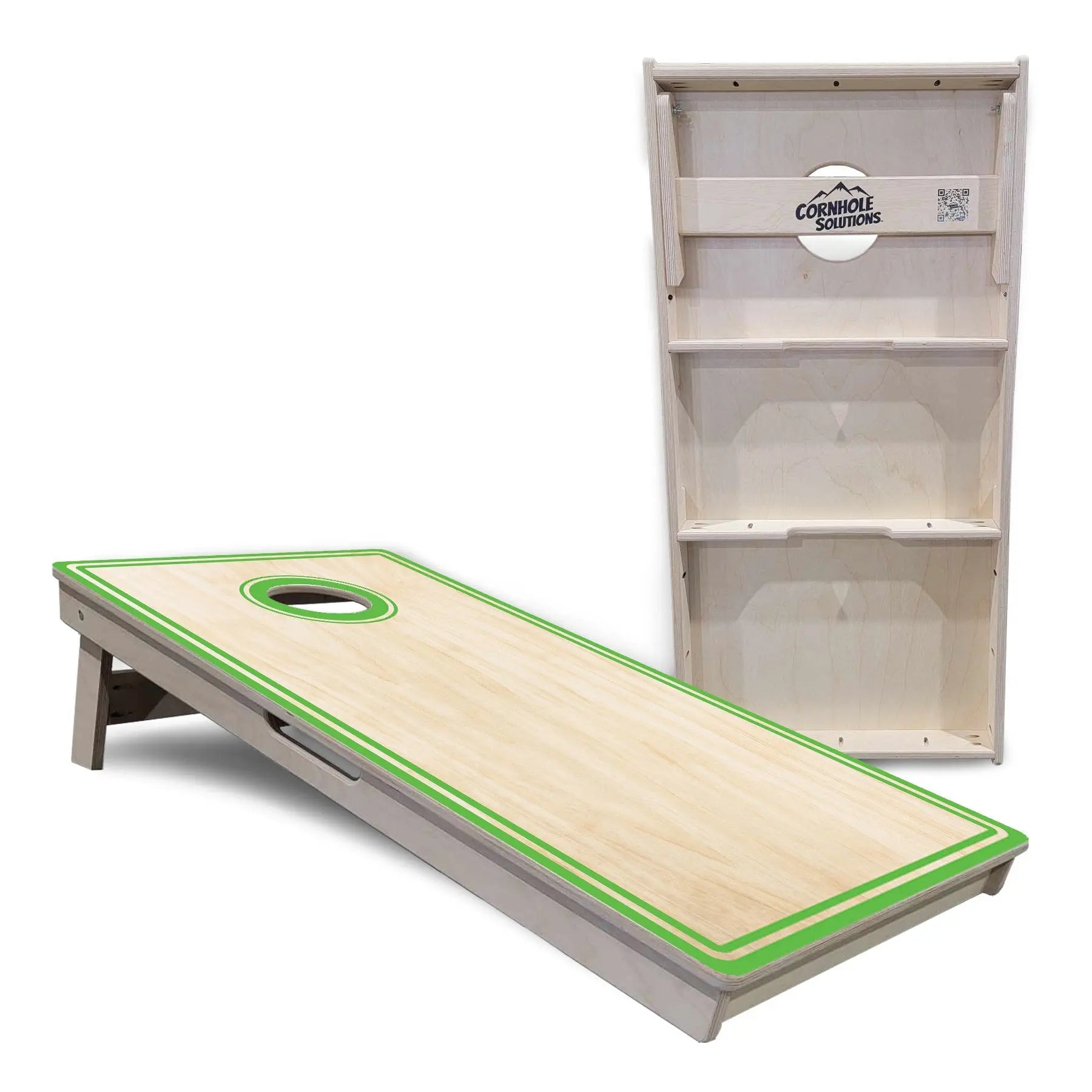 Pinstripe Cornhole Boards - Professional Tournament Series by Cornhole Solutions, custom cornhole board detail photo 11