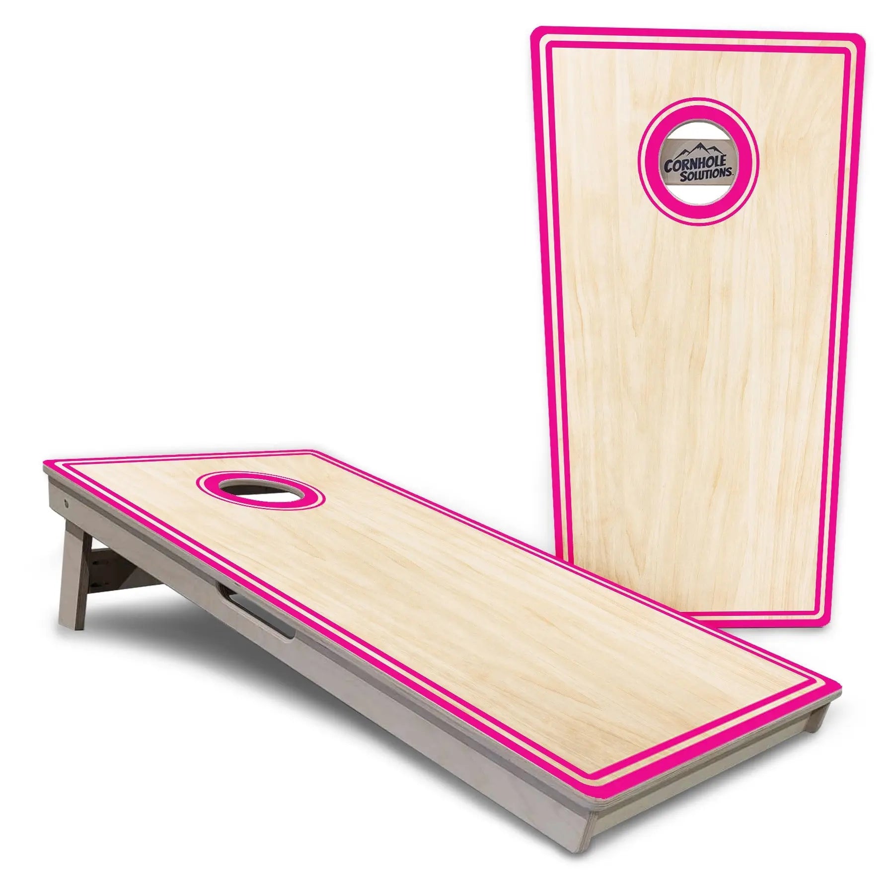Pinstripe Cornhole Boards - Professional Tournament Series by Cornhole Solutions, custom cornhole board detail photo 25