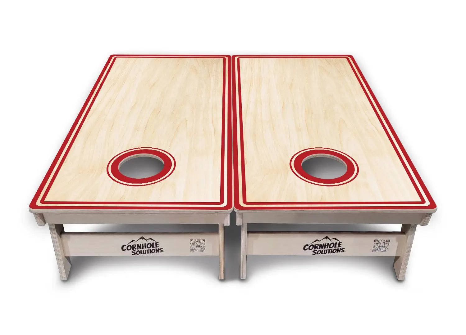 Pinstripe Cornhole Boards - Professional Tournament Series by Cornhole Solutions, custom cornhole board detail photo 32