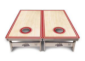 Pinstripe Cornhole Boards - Professional Tournament Series by Cornhole Solutions, custom cornhole board detail photo 32