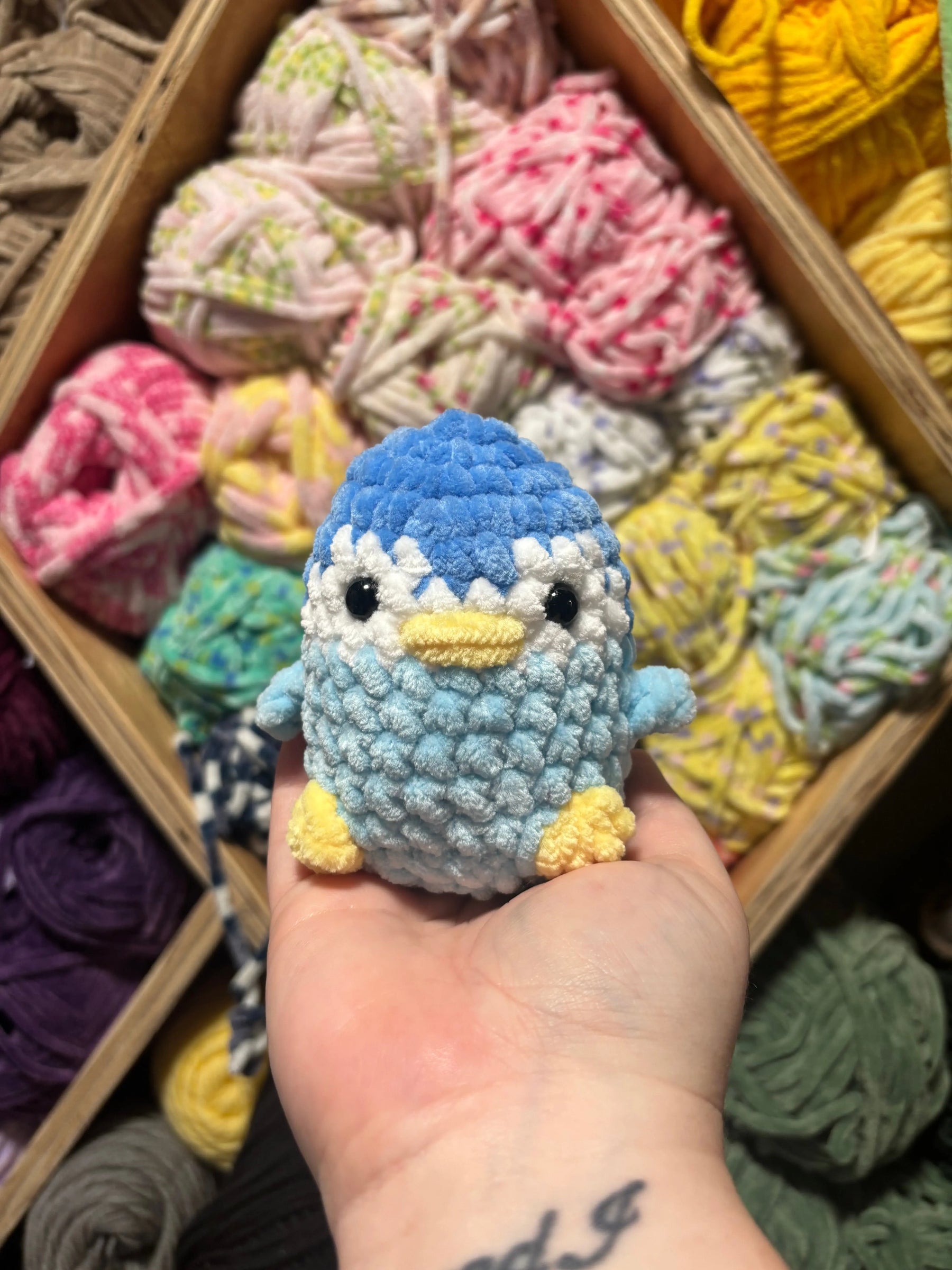 Pip the Penguin by Klassy Krafts, 3D printed toy main product photo