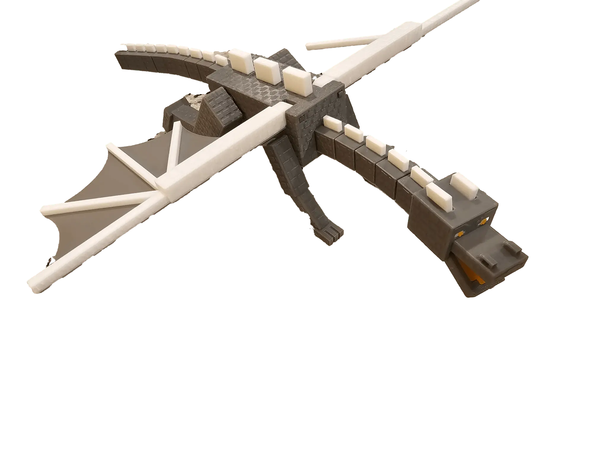Pixel Dragon Gamer-Inspired Figure Boss – 12" by The Tween Space, 3D printed gift main product photo