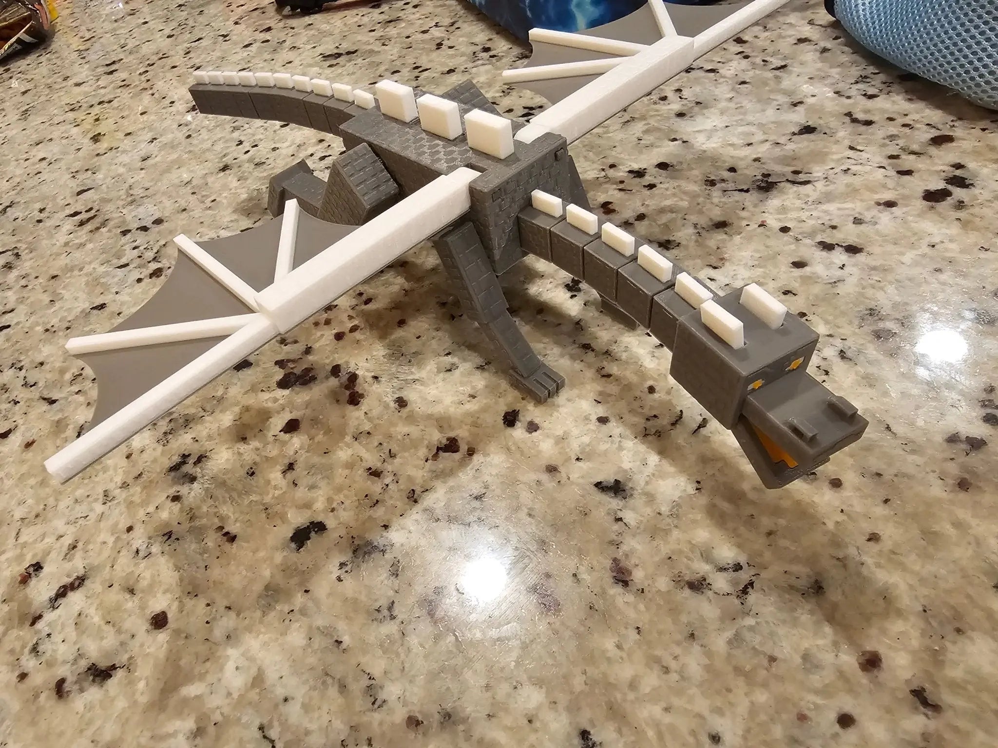 Pixel Dragon Gamer-Inspired Figure Boss – 12" by The Tween Space, 3D printed gift detail photo 5