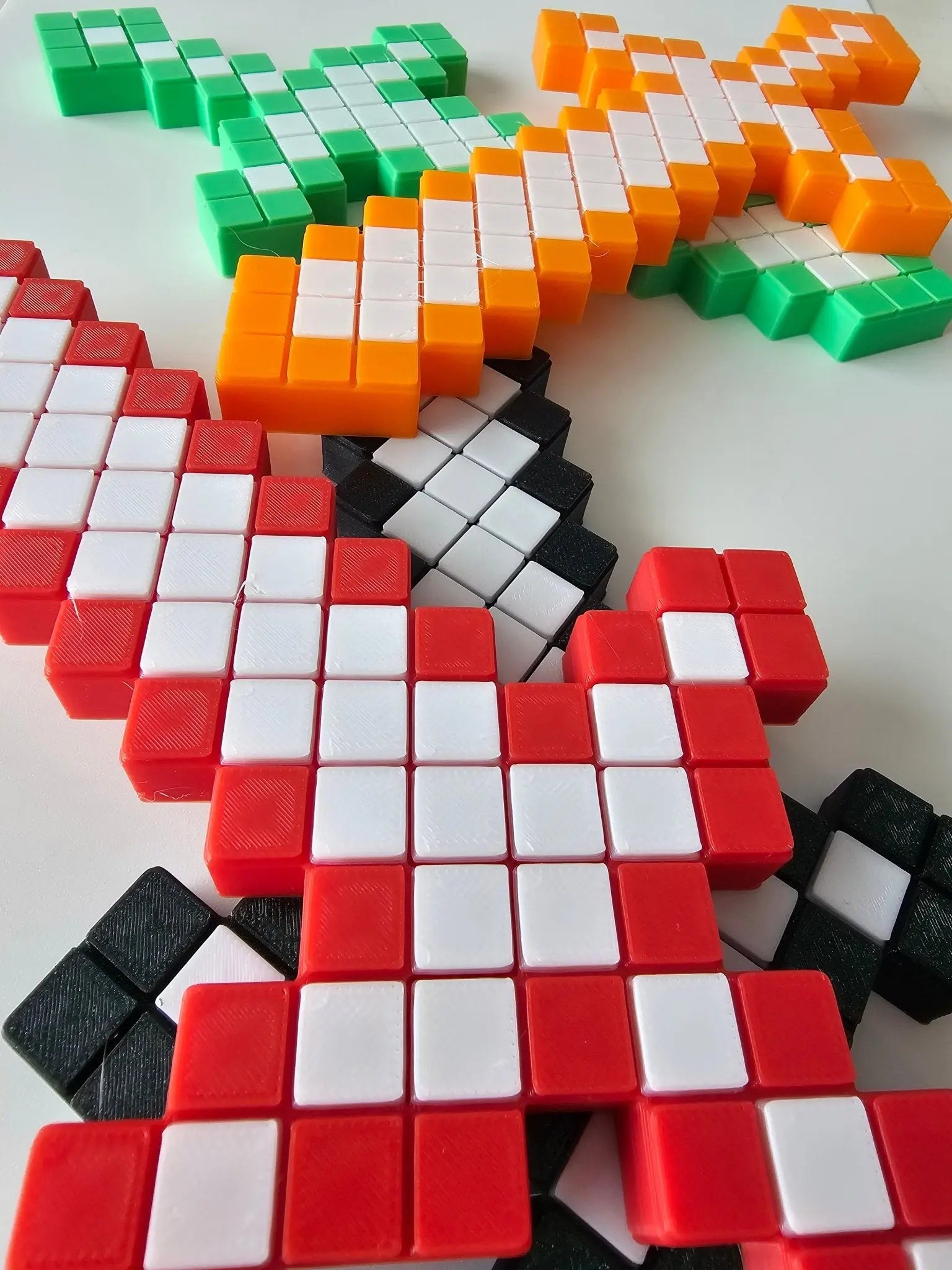 Pixel Warrior Sword by The Tween Space, 3D printed toy main product photo