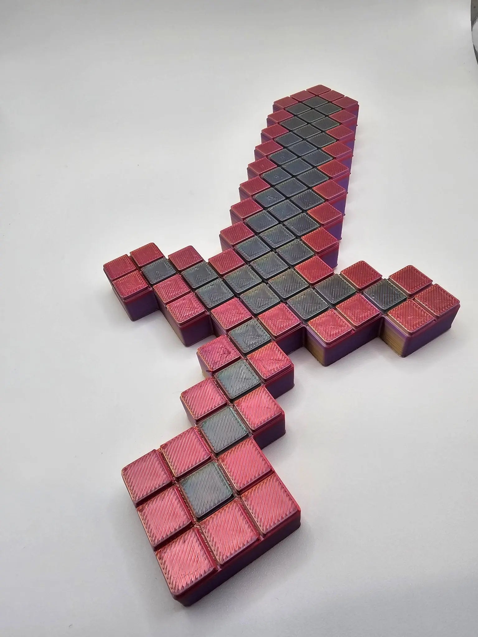 Pixel Warrior Sword by The Tween Space, 3D printed toy detail photo 5