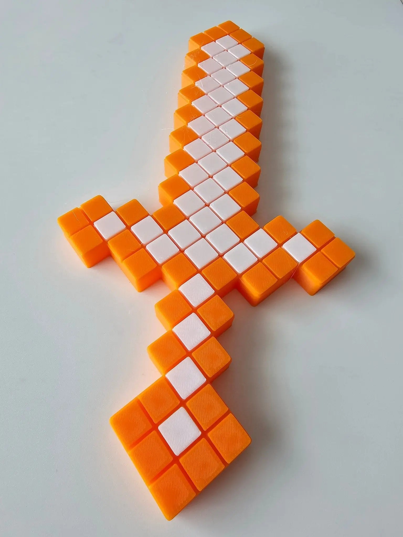 Pixel Warrior Sword by The Tween Space, 3D printed toy detail photo 6