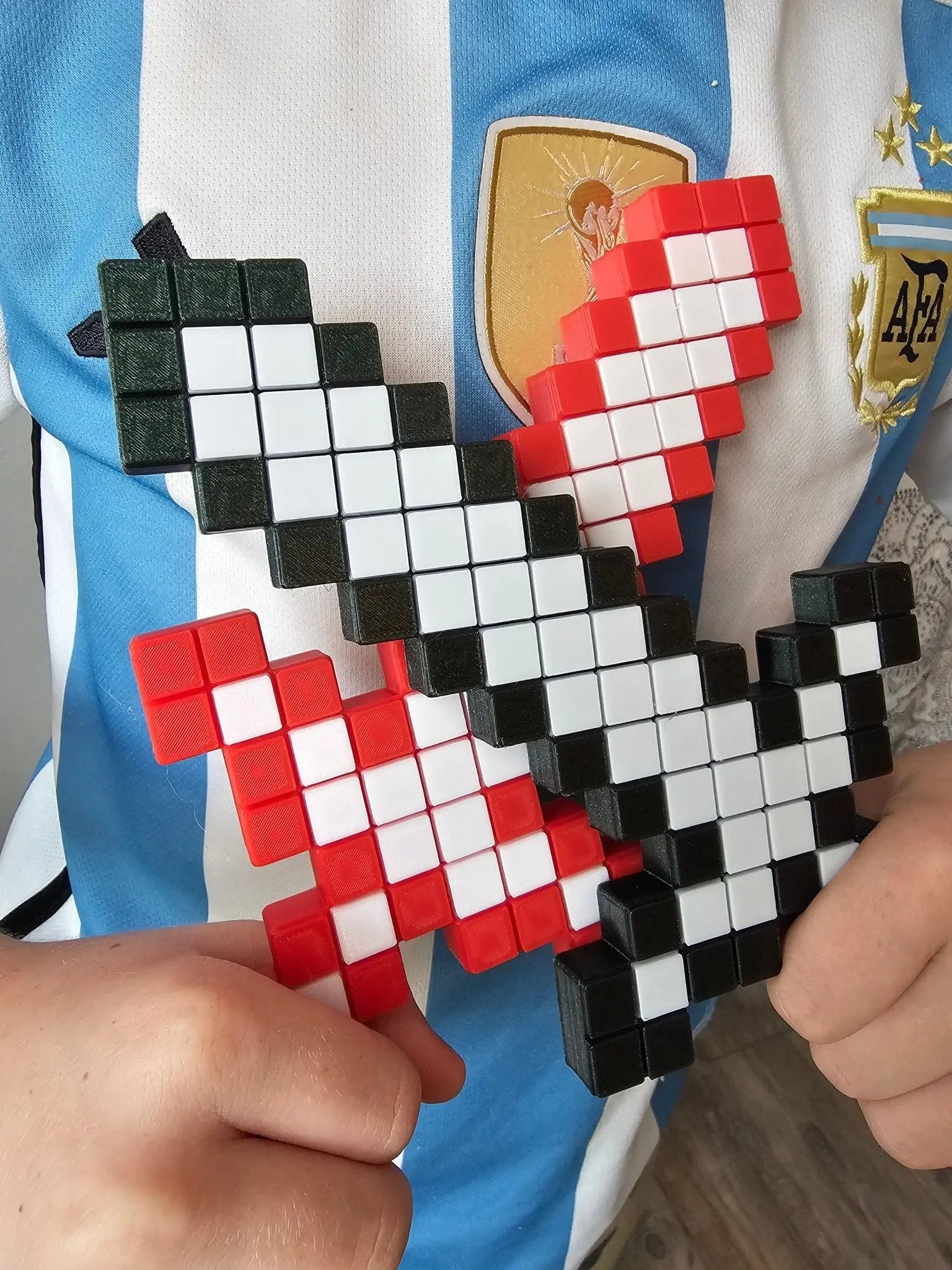 Pixel Warrior Sword by The Tween Space, 3D printed toy detail photo 8