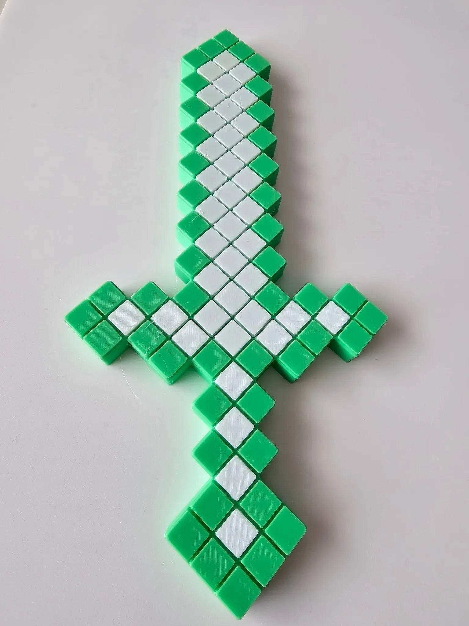 Pixel Warrior Sword by The Tween Space, 3D printed toy detail photo 9