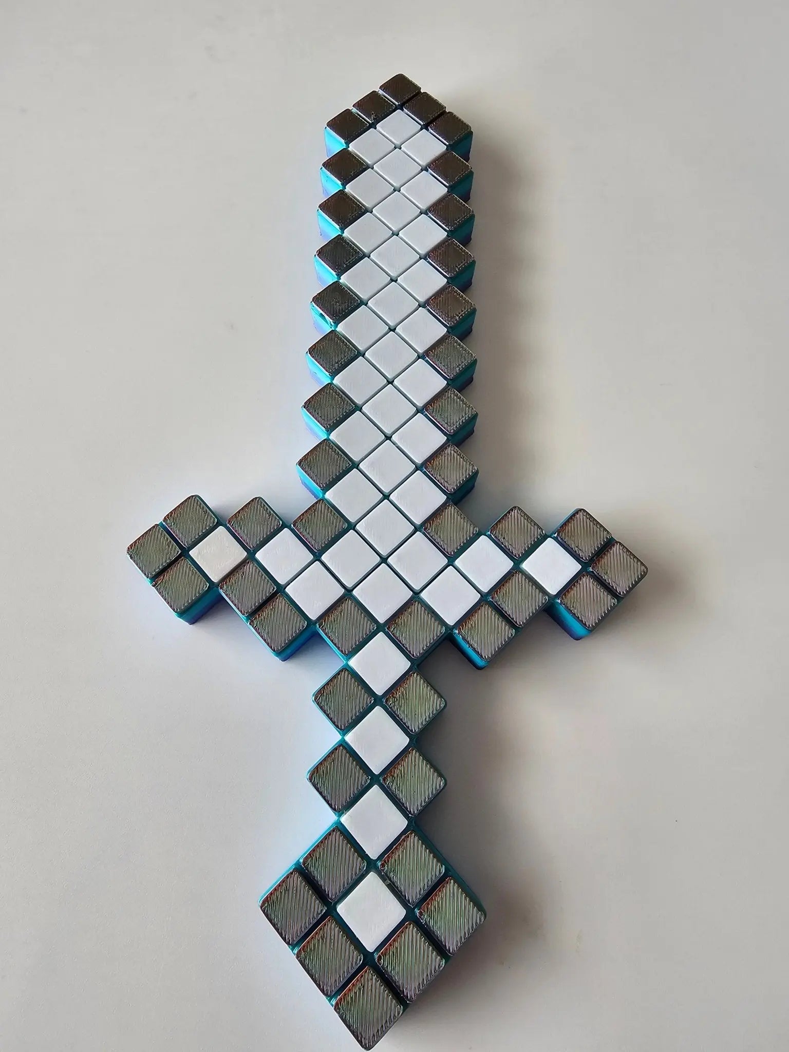 Pixel Warrior Sword by The Tween Space, 3D printed toy detail photo 10