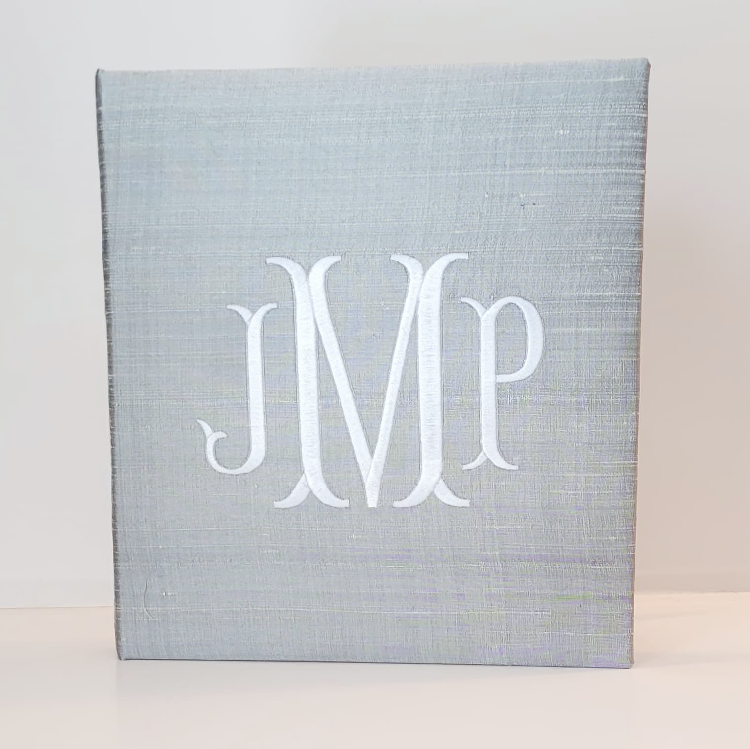 Baby Memory Book - Platinum Silk (w/o Bow) by AP Creations in Tuscaloosa, paper gift main product photo