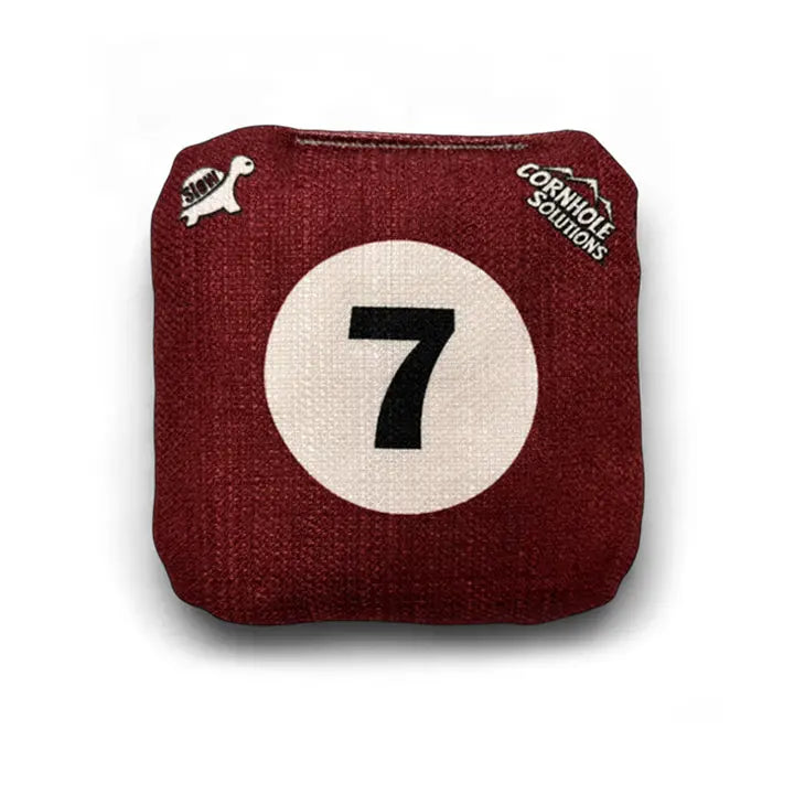 Pool Balls - Pro Style REC Cornhole Bags – Regulation 6"x6" – Full Set of 8 by Cornhole Solutions, custom cornhole board detail photo 10