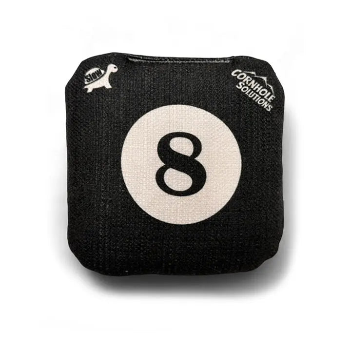 Pool Balls - Pro Style REC Cornhole Bags – Regulation 6"x6" – Full Set of 8 by Cornhole Solutions, custom cornhole board detail photo 11