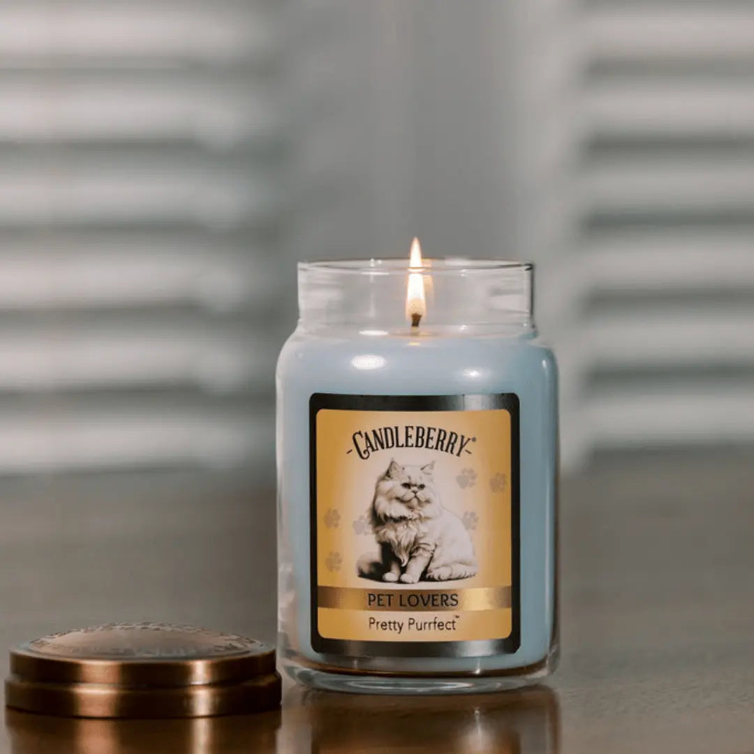 Pretty Purrfect™ - Large Jar Candle (Collective) by The Candleberry® Candle Company, scented candle detail photo 3