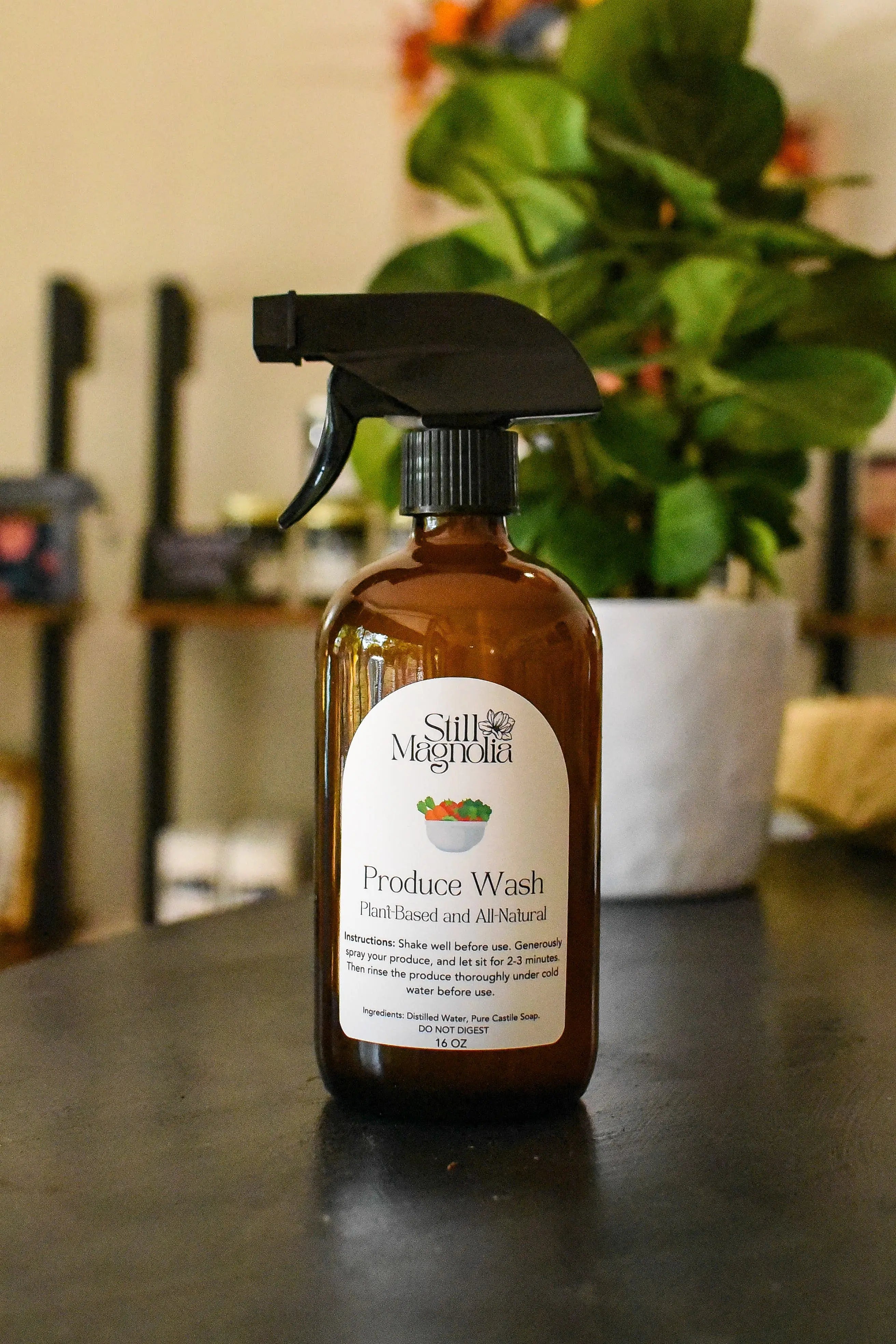Produce Wash - 16 oz Spray Bottle by Still Magnolia, household cleaning products main product photo