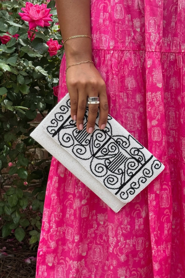 The Blake Clutch by TheTinyTassel, handmade leather goods detail photo 2