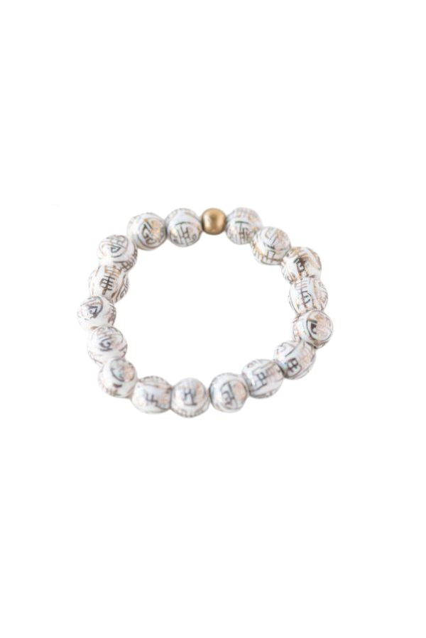 The Barre Bracelet in Gold by TheTinyTassel, handmade jewelry main product photo