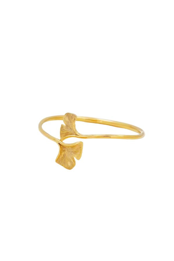 The Murphy Gingko Bangle by The Tiny Tassel