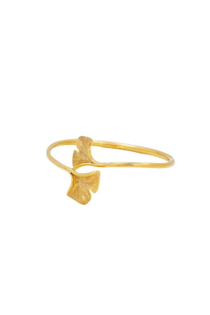 The Murphy Gingko Bangle by The Tiny Tassel