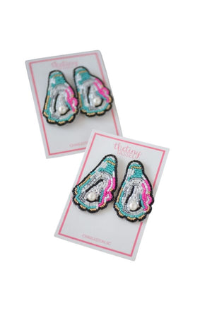 The Oyster Earring by TheTinyTassel, handmade jewelry main product photo